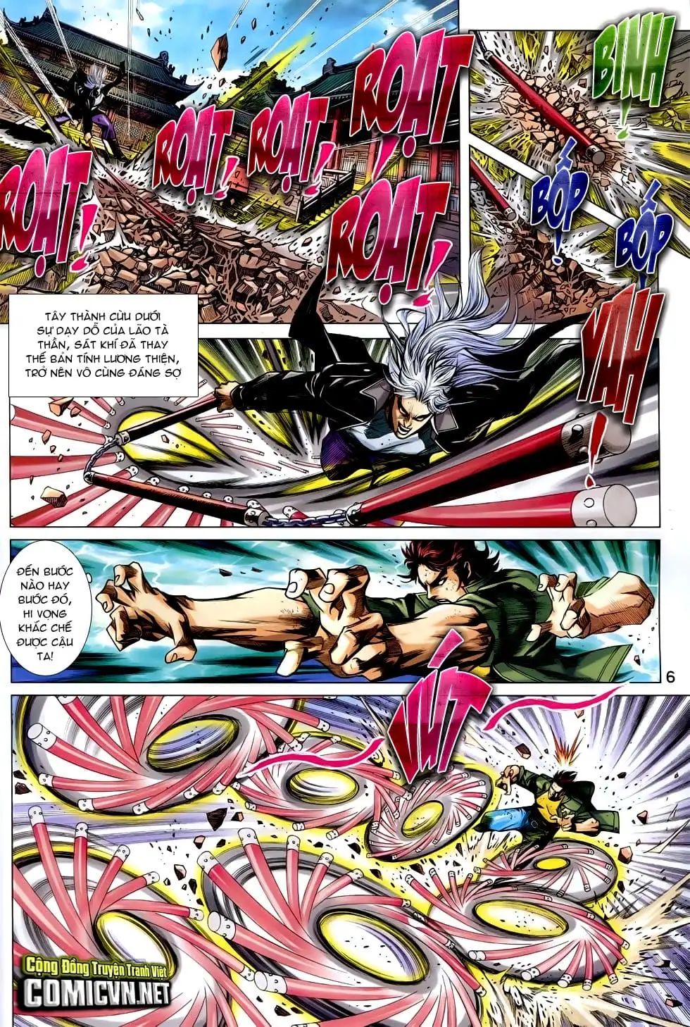 Truyện Tranh Tân Tác Long Hổ Môn trang 4