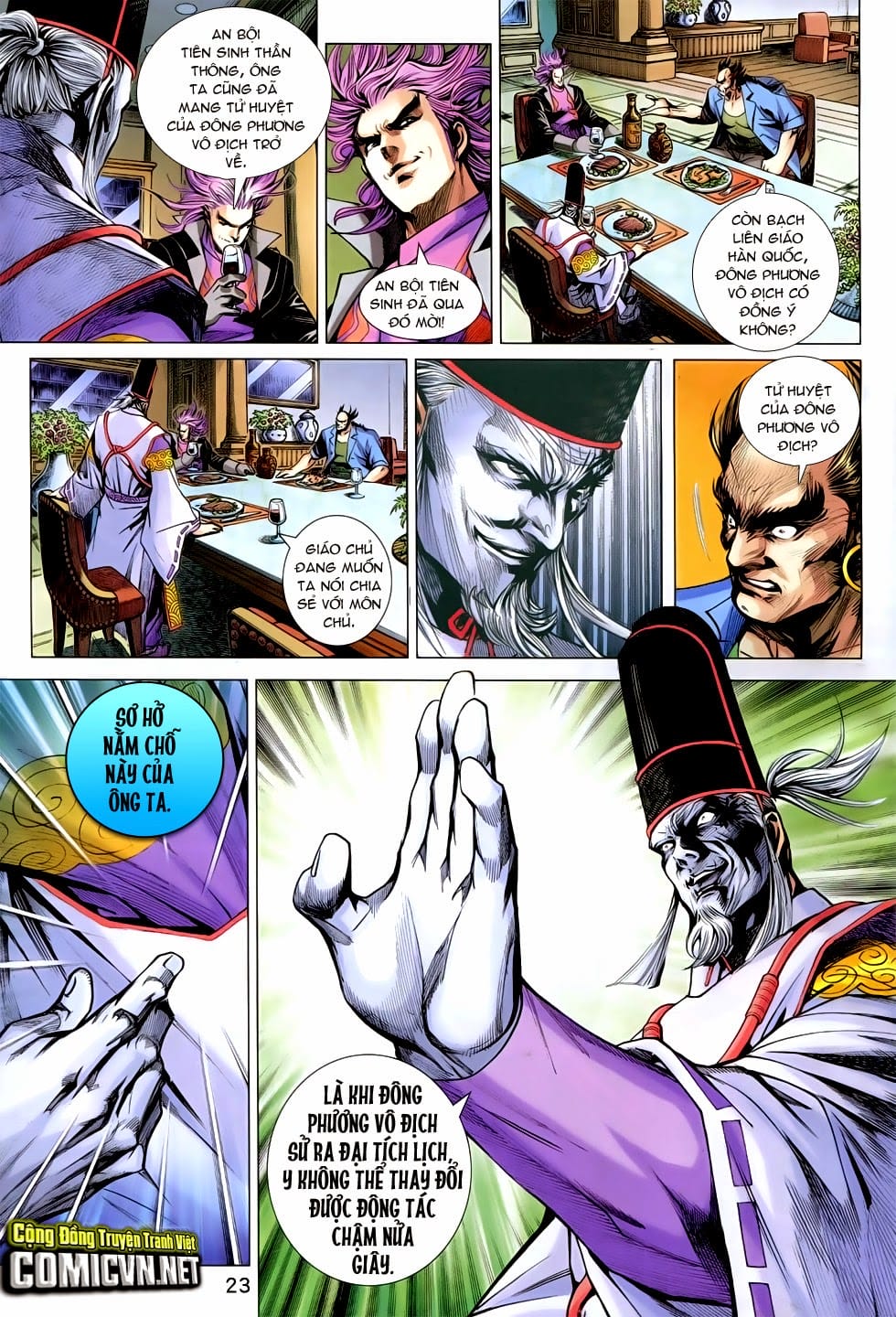 Truyện Tranh Tân Tác Long Hổ Môn trang 4