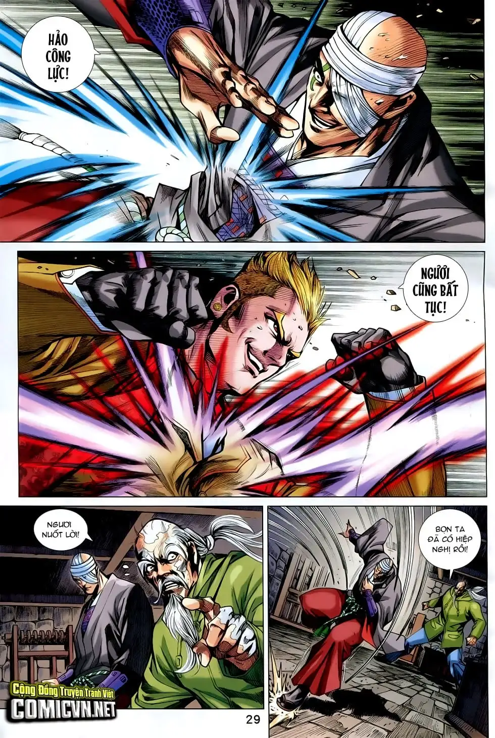 Truyện Tranh Tân Tác Long Hổ Môn trang 4