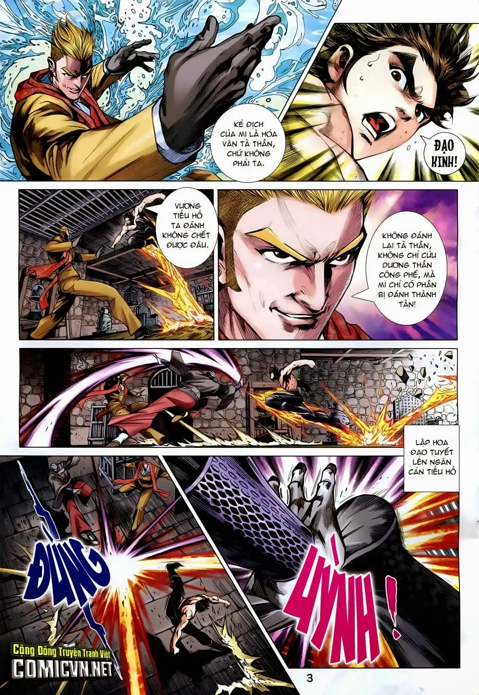 Truyện Tranh Tân Tác Long Hổ Môn trang 4