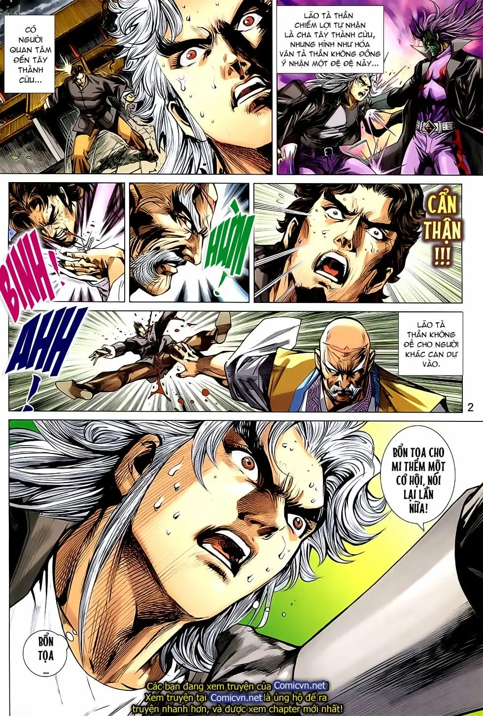 Truyện Tranh Tân Tác Long Hổ Môn trang 4