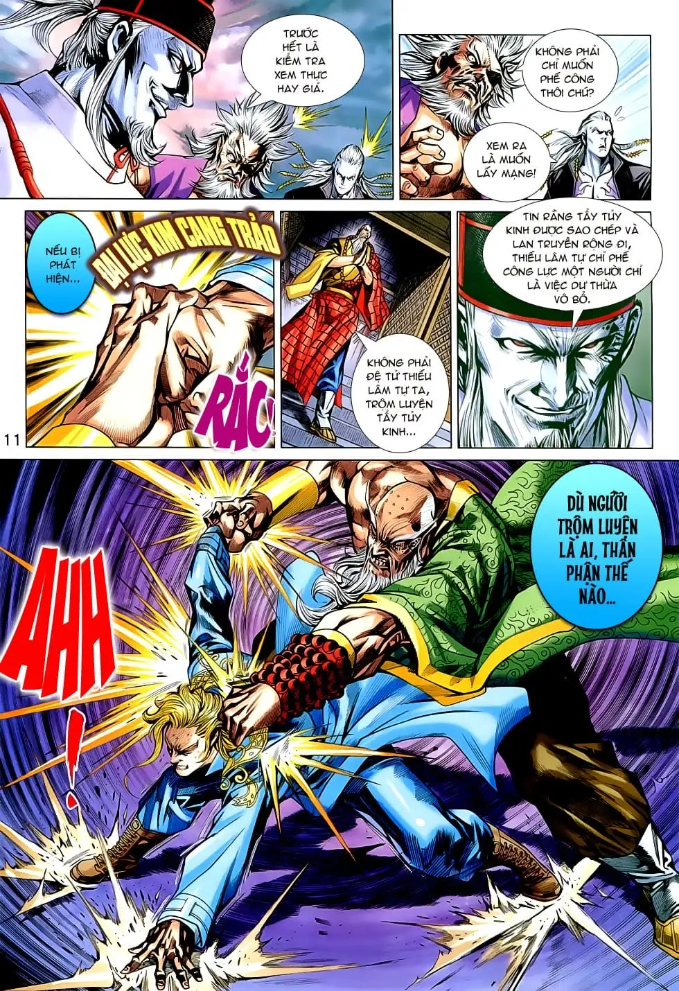 Truyện Tranh Tân Tác Long Hổ Môn trang 4