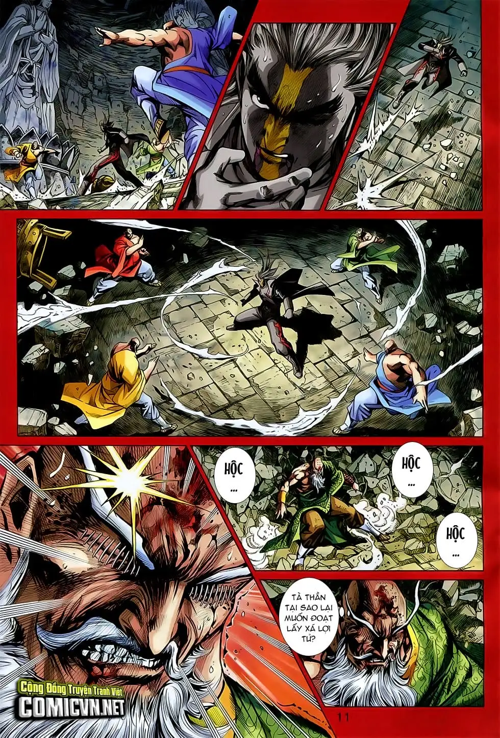 Truyện Tranh Tân Tác Long Hổ Môn trang 4