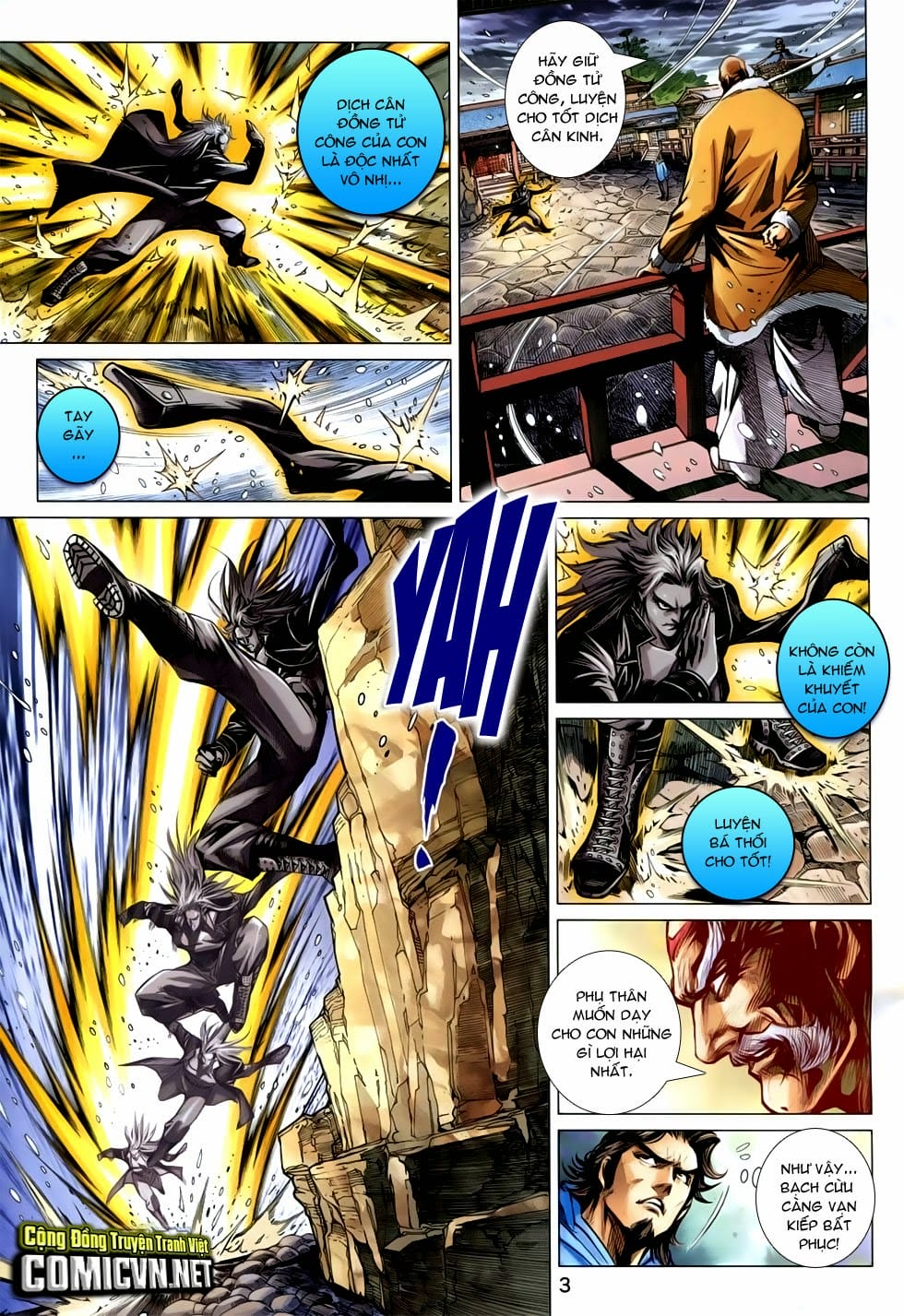 Truyện Tranh Tân Tác Long Hổ Môn trang 4