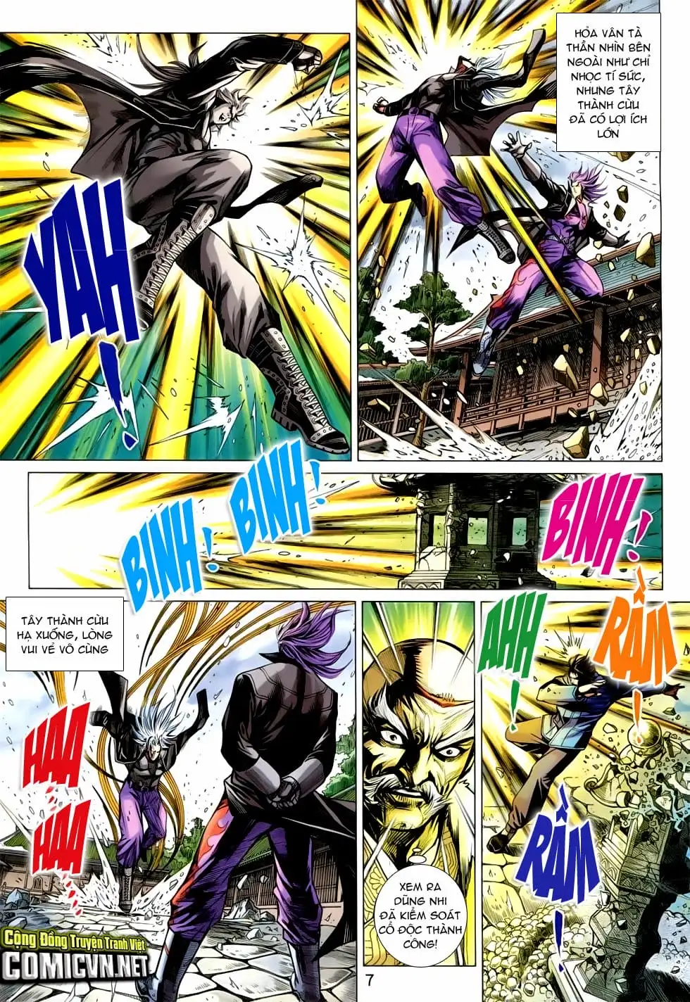 Truyện Tranh Tân Tác Long Hổ Môn trang 4