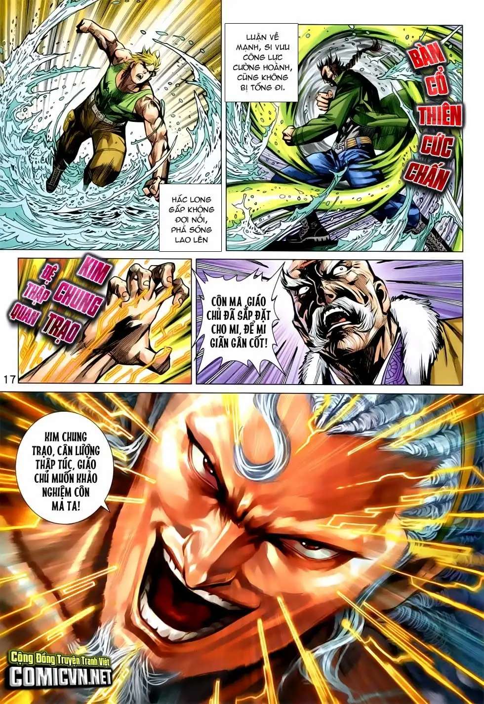 Truyện Tranh Tân Tác Long Hổ Môn trang 4