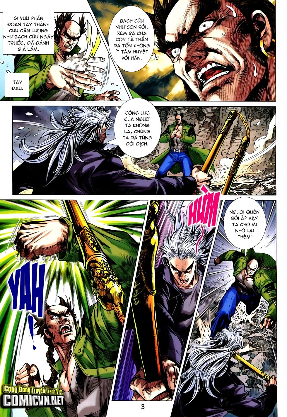 Truyện Tranh Tân Tác Long Hổ Môn trang 4