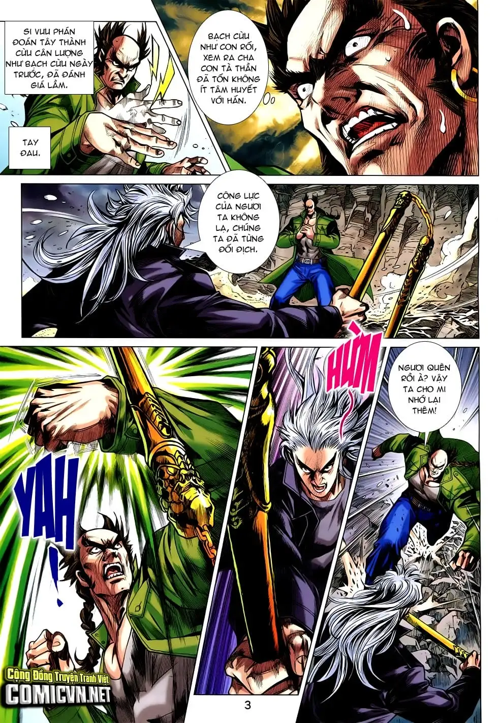 Truyện Tranh Tân Tác Long Hổ Môn trang 4