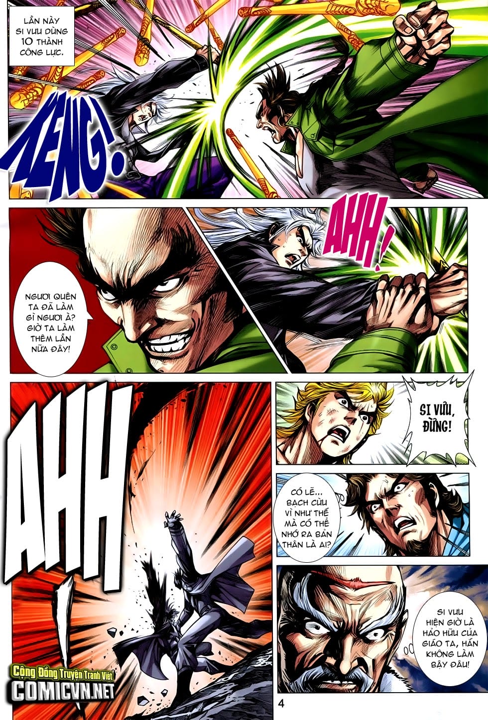 Truyện Tranh Tân Tác Long Hổ Môn trang 4