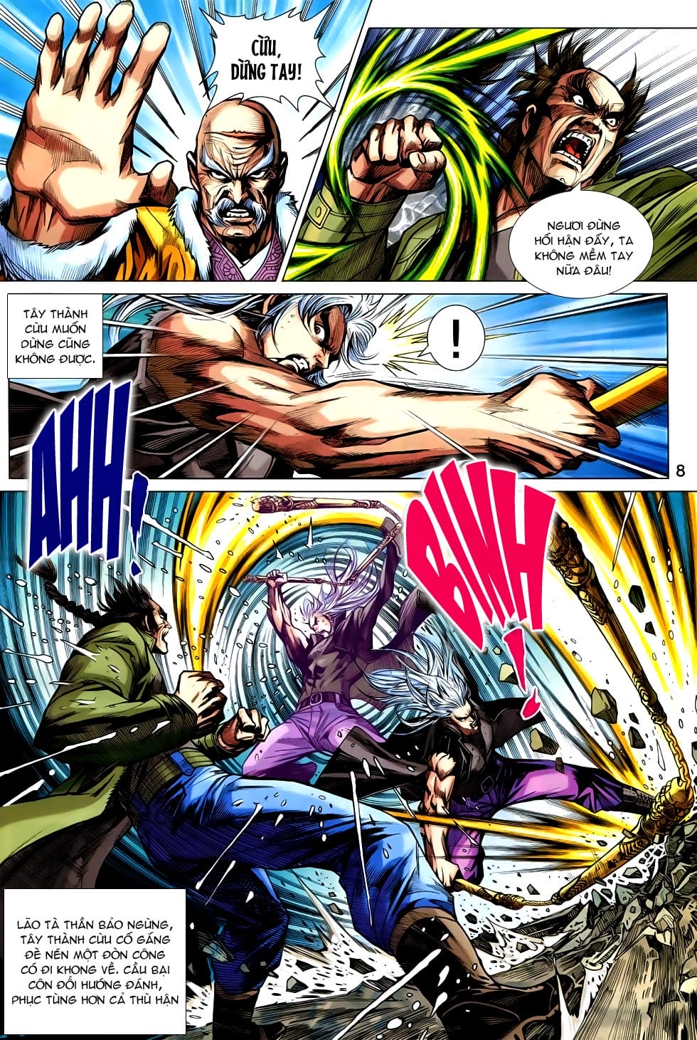 Truyện Tranh Tân Tác Long Hổ Môn trang 4