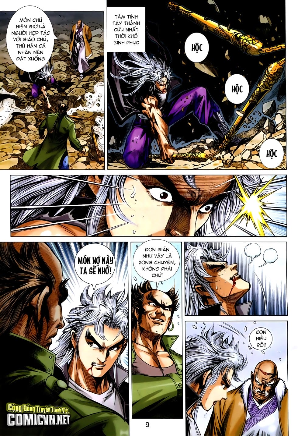 Truyện Tranh Tân Tác Long Hổ Môn trang 4