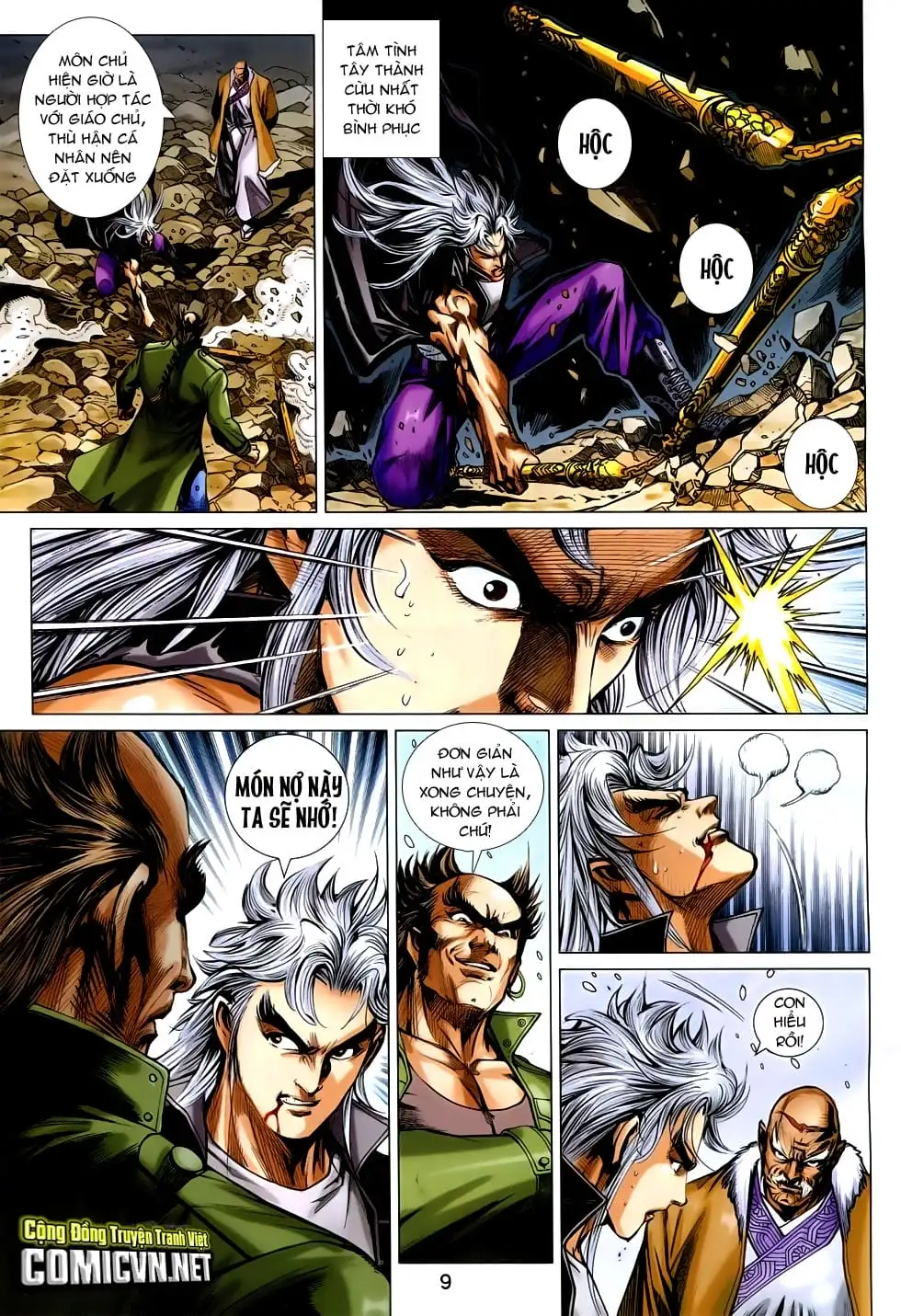 Truyện Tranh Tân Tác Long Hổ Môn trang 4