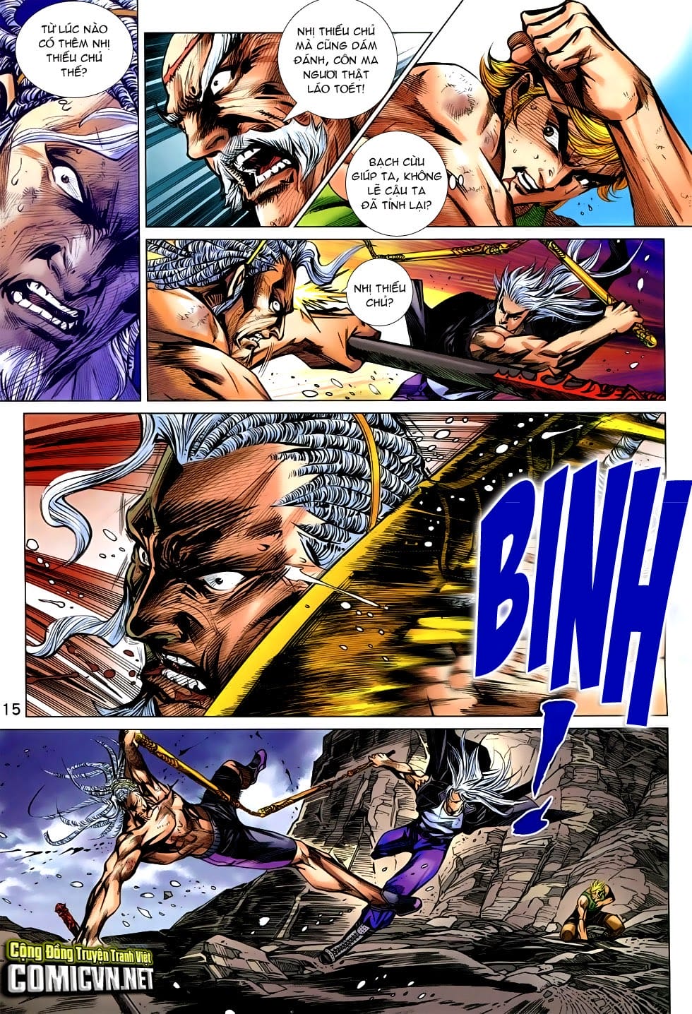 Truyện Tranh Tân Tác Long Hổ Môn trang 4