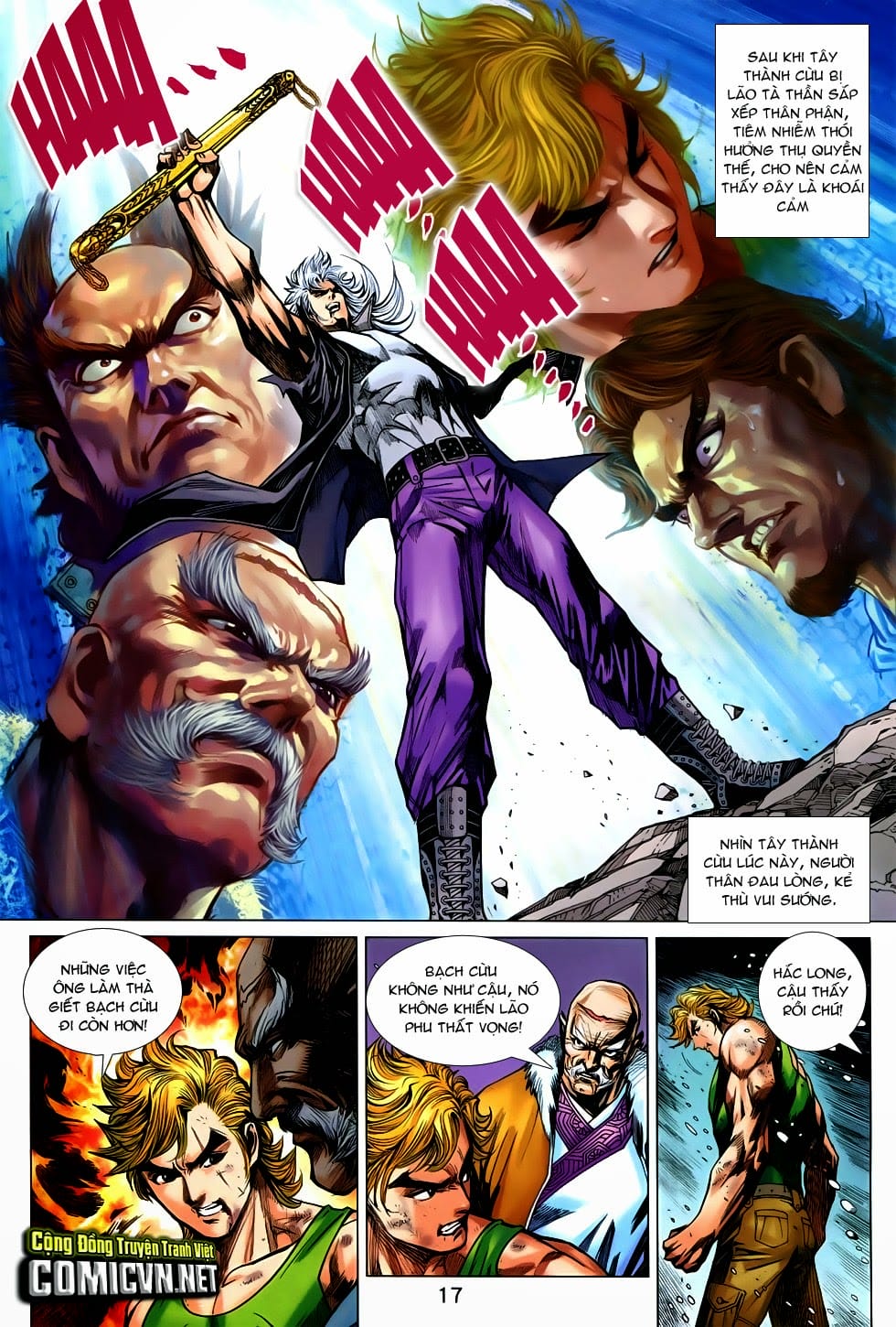 Truyện Tranh Tân Tác Long Hổ Môn trang 4