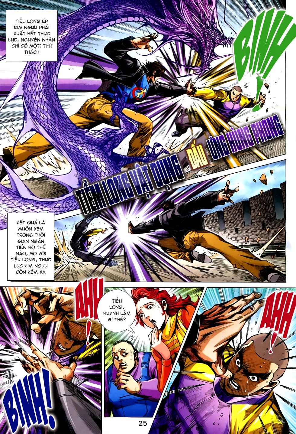 Truyện Tranh Tân Tác Long Hổ Môn trang 4