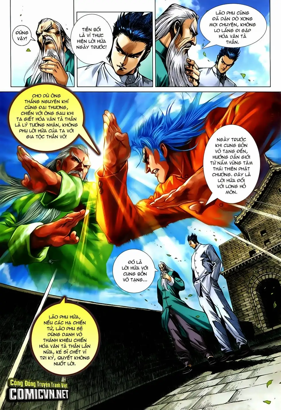 Truyện Tranh Tân Tác Long Hổ Môn trang 4
