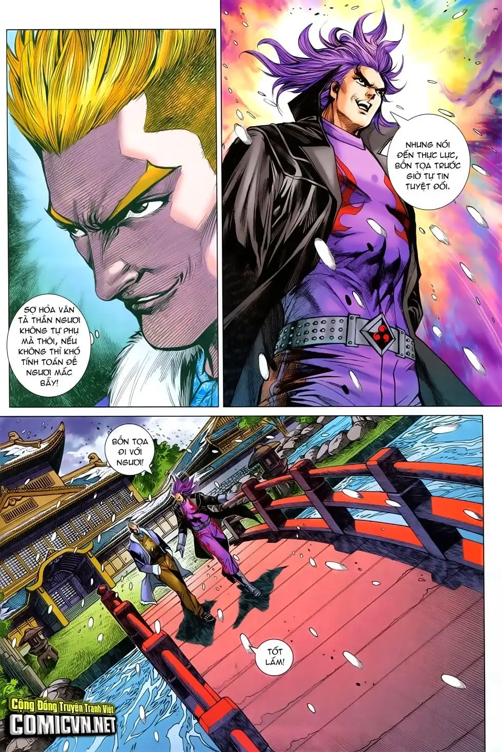 Truyện Tranh Tân Tác Long Hổ Môn trang 4