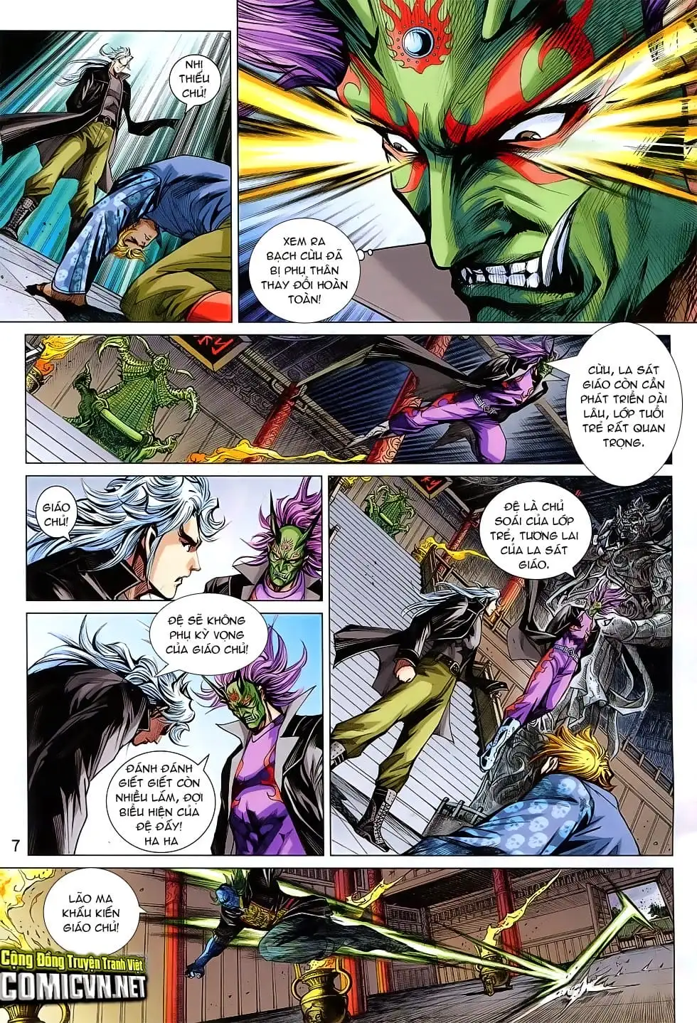 Truyện Tranh Tân Tác Long Hổ Môn trang 4