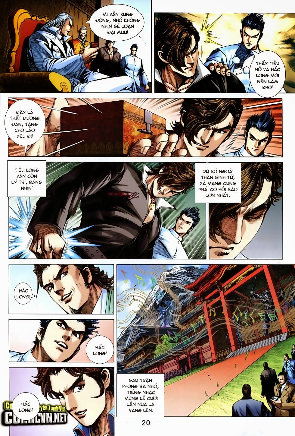 Truyện Tranh Tân Tác Long Hổ Môn trang 4