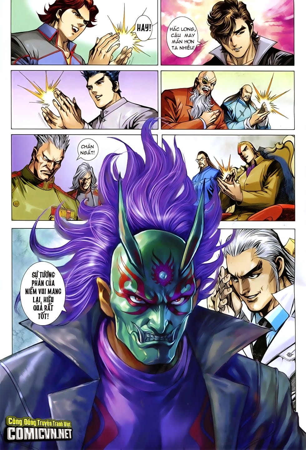 Truyện Tranh Tân Tác Long Hổ Môn trang 4