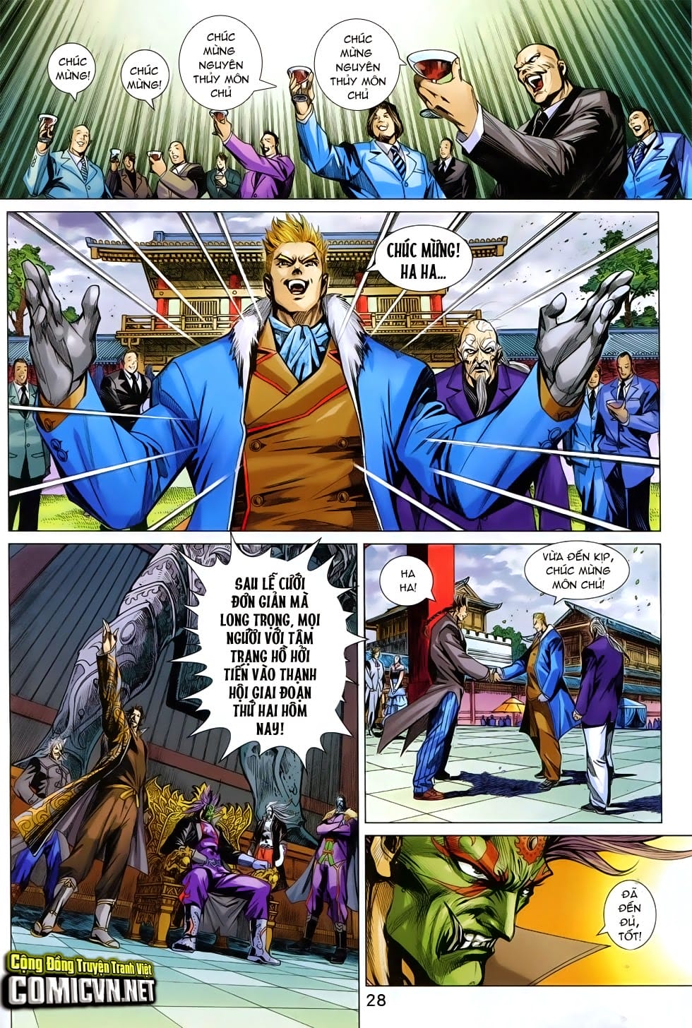 Truyện Tranh Tân Tác Long Hổ Môn trang 4