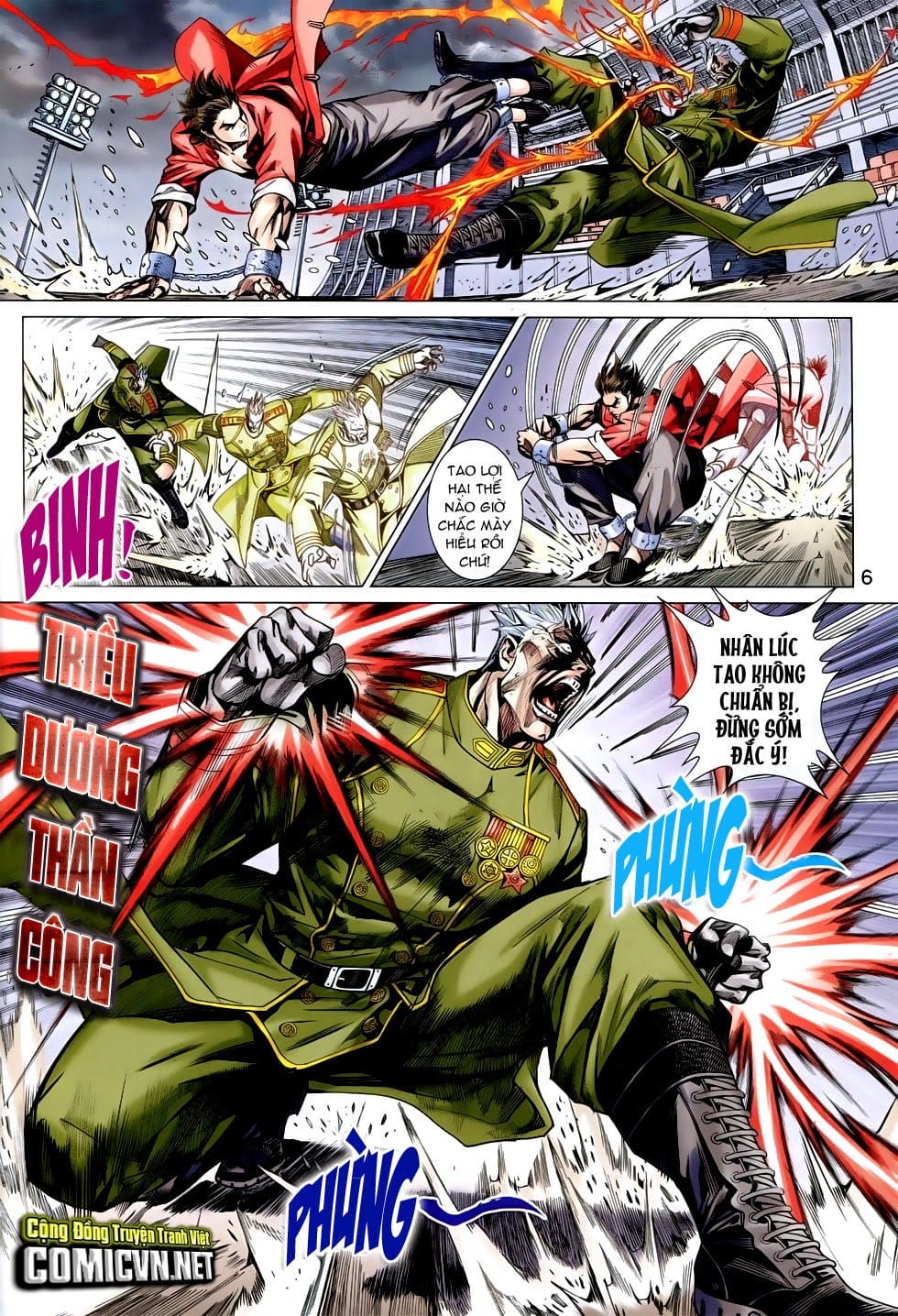 Truyện Tranh Tân Tác Long Hổ Môn trang 4