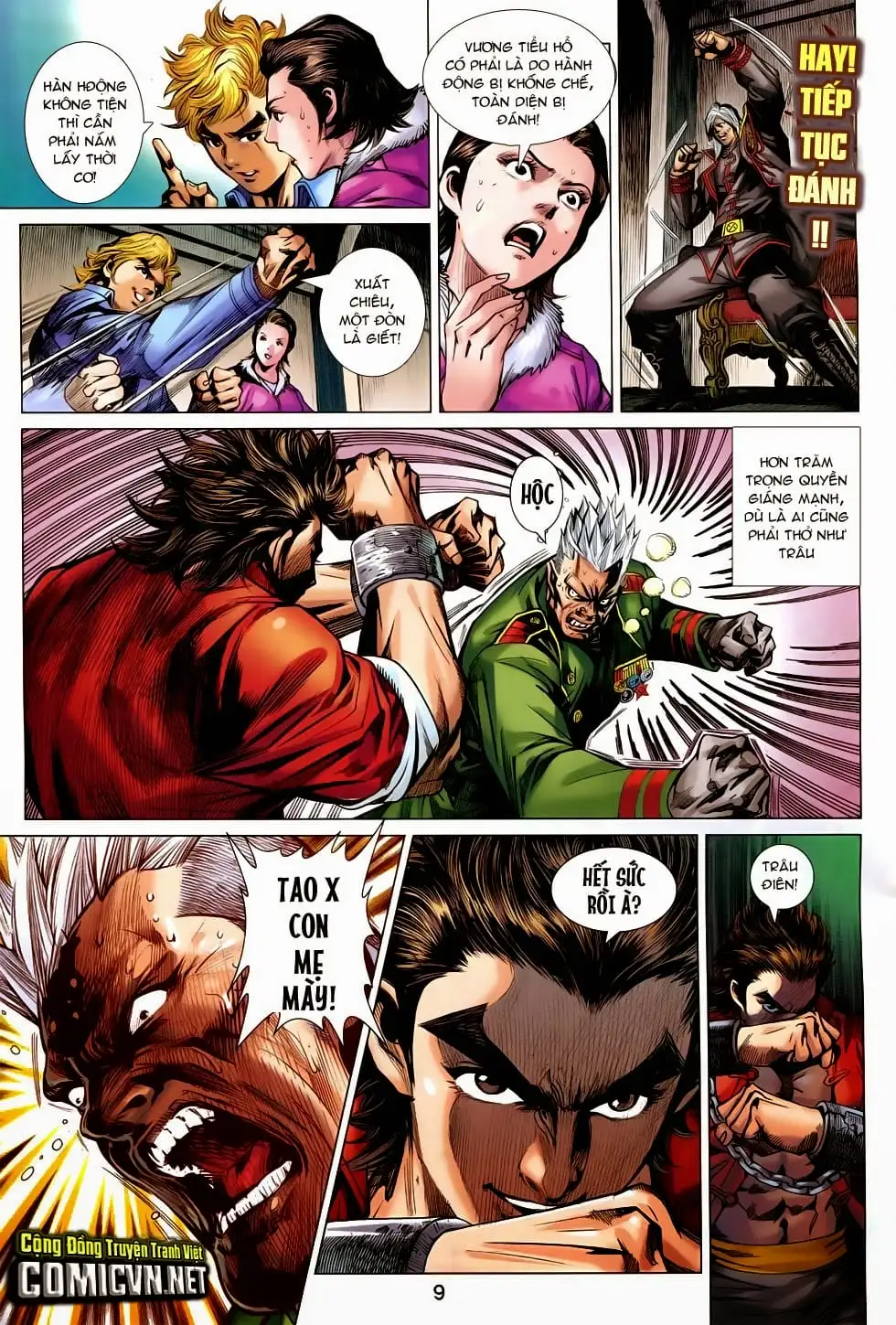 Truyện Tranh Tân Tác Long Hổ Môn trang 4