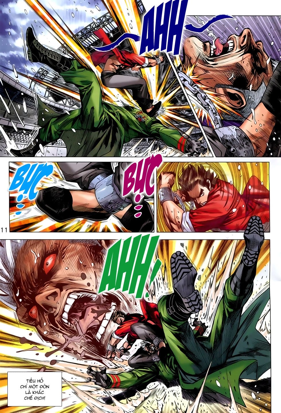 Truyện Tranh Tân Tác Long Hổ Môn trang 4