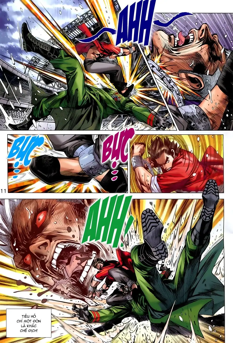 Truyện Tranh Tân Tác Long Hổ Môn trang 4