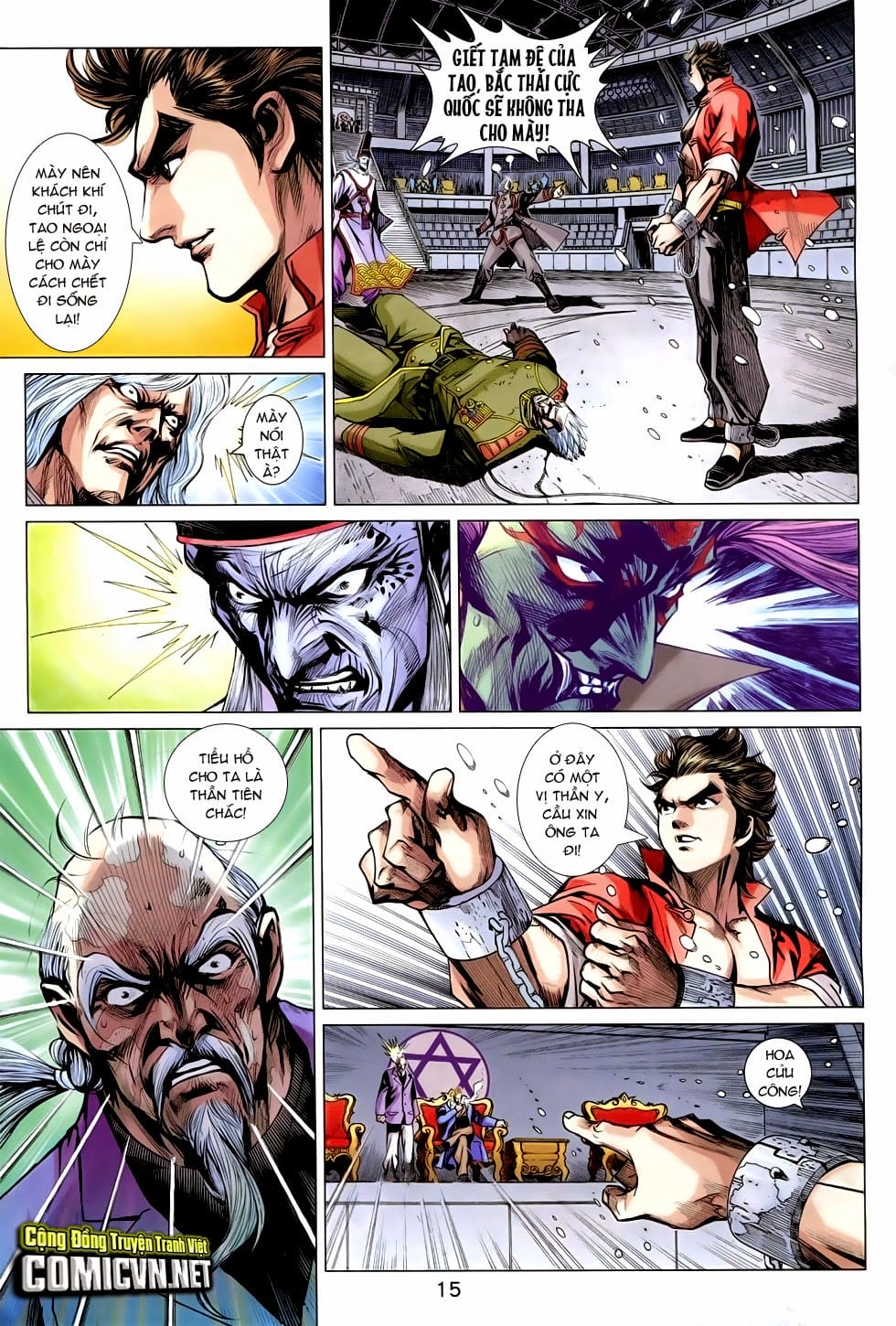 Truyện Tranh Tân Tác Long Hổ Môn trang 4