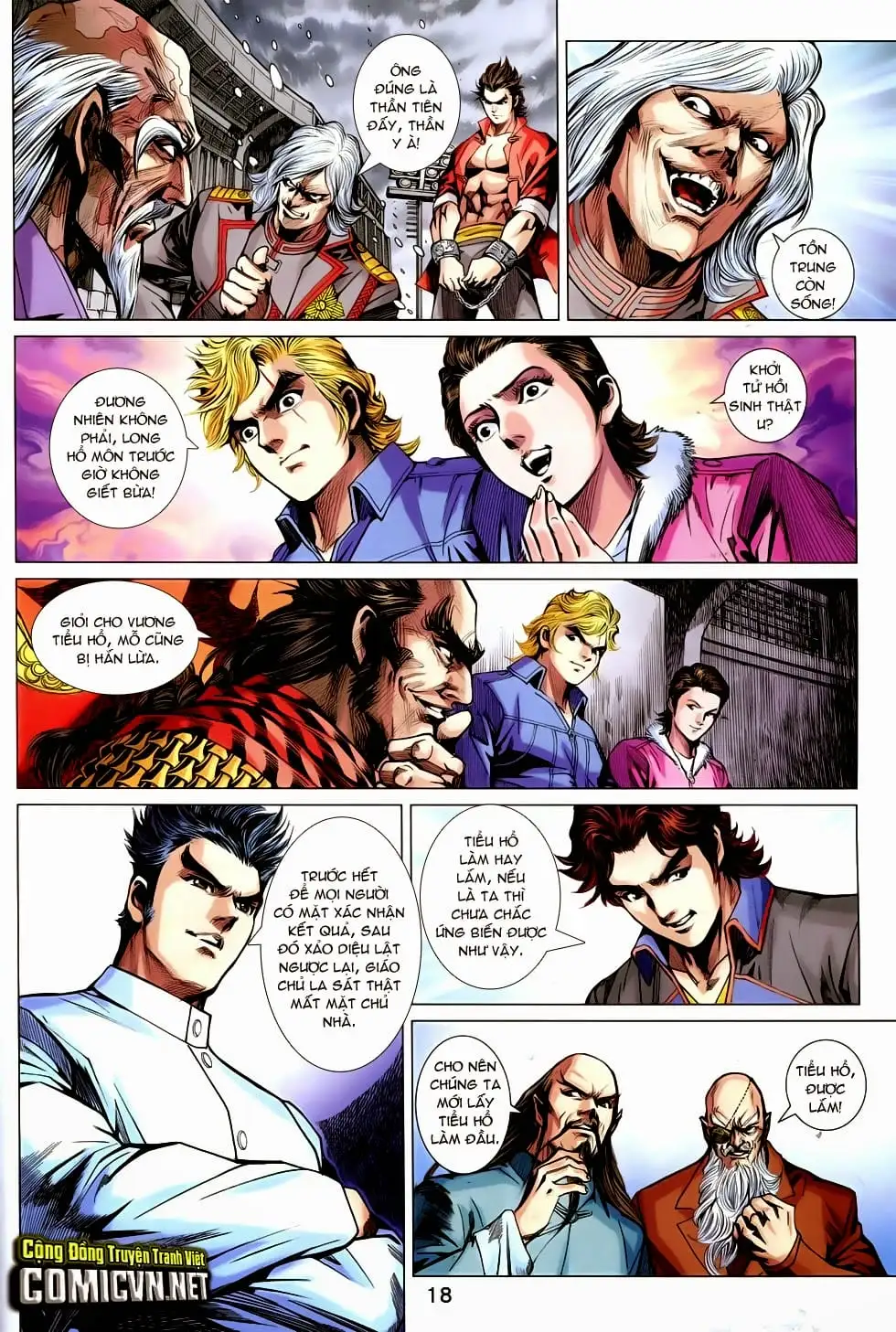 Truyện Tranh Tân Tác Long Hổ Môn trang 4