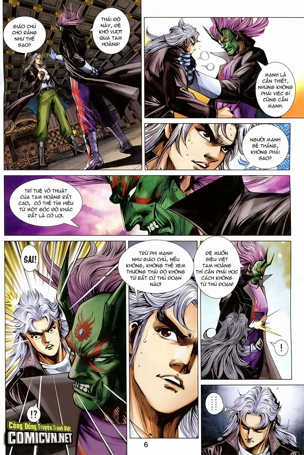 Truyện Tranh Tân Tác Long Hổ Môn trang 4