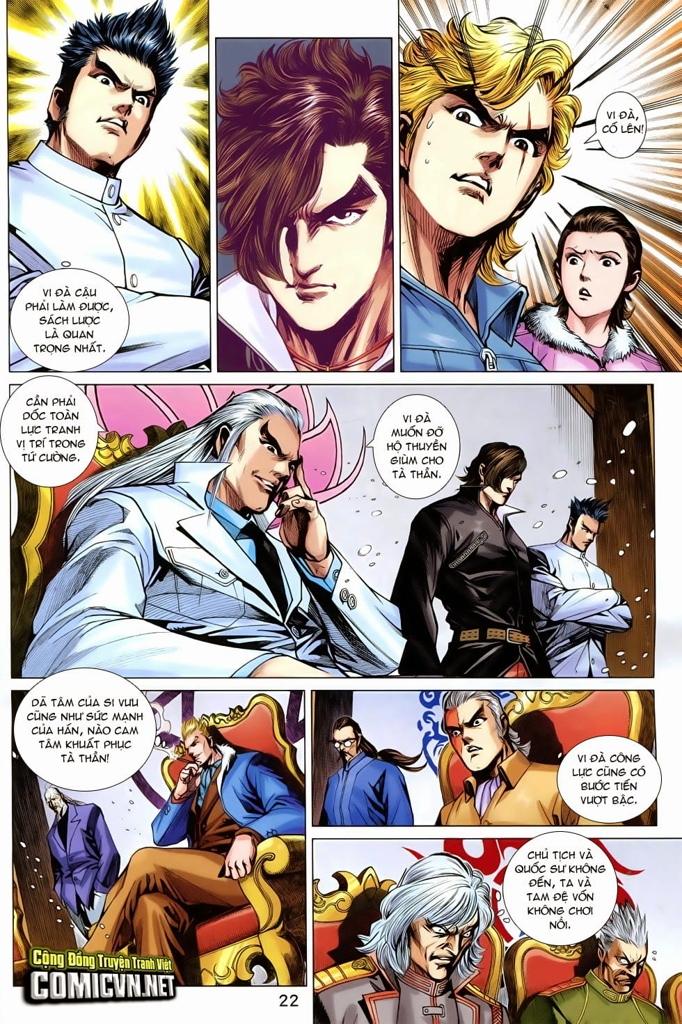 Truyện Tranh Tân Tác Long Hổ Môn trang 4