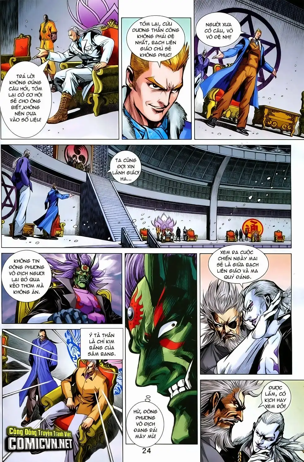 Truyện Tranh Tân Tác Long Hổ Môn trang 4