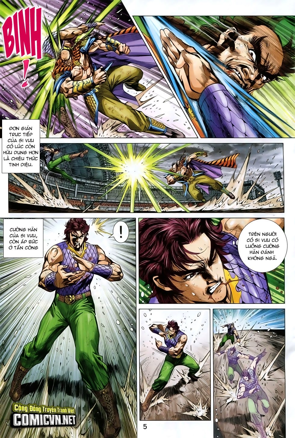 Truyện Tranh Tân Tác Long Hổ Môn trang 4