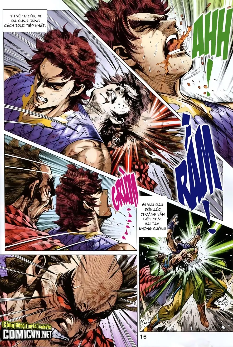 Truyện Tranh Tân Tác Long Hổ Môn trang 4