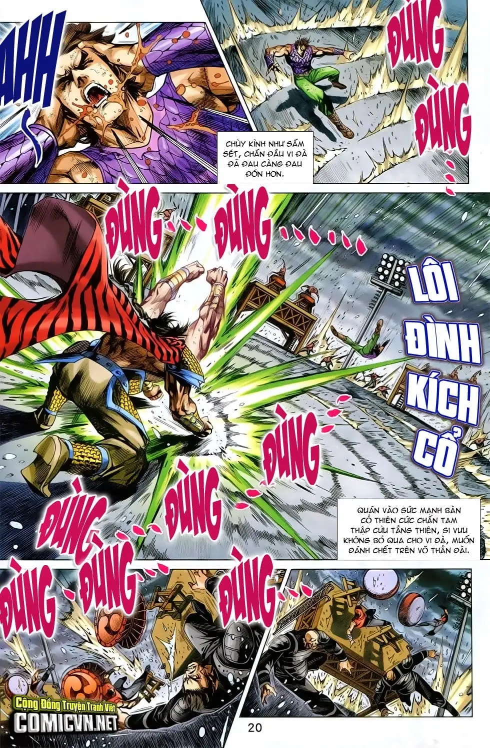 Truyện Tranh Tân Tác Long Hổ Môn trang 4