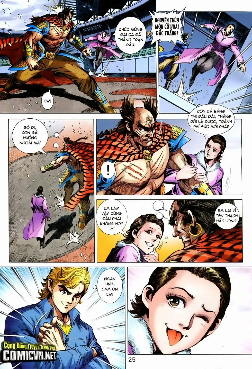 Truyện Tranh Tân Tác Long Hổ Môn trang 4