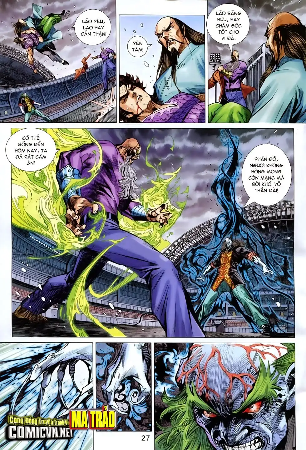 Truyện Tranh Tân Tác Long Hổ Môn trang 4