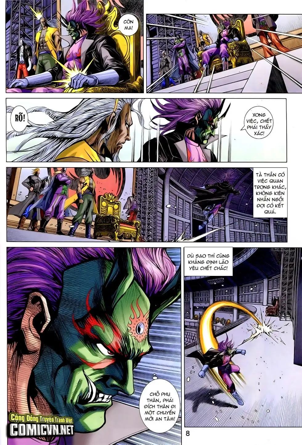 Truyện Tranh Tân Tác Long Hổ Môn trang 4