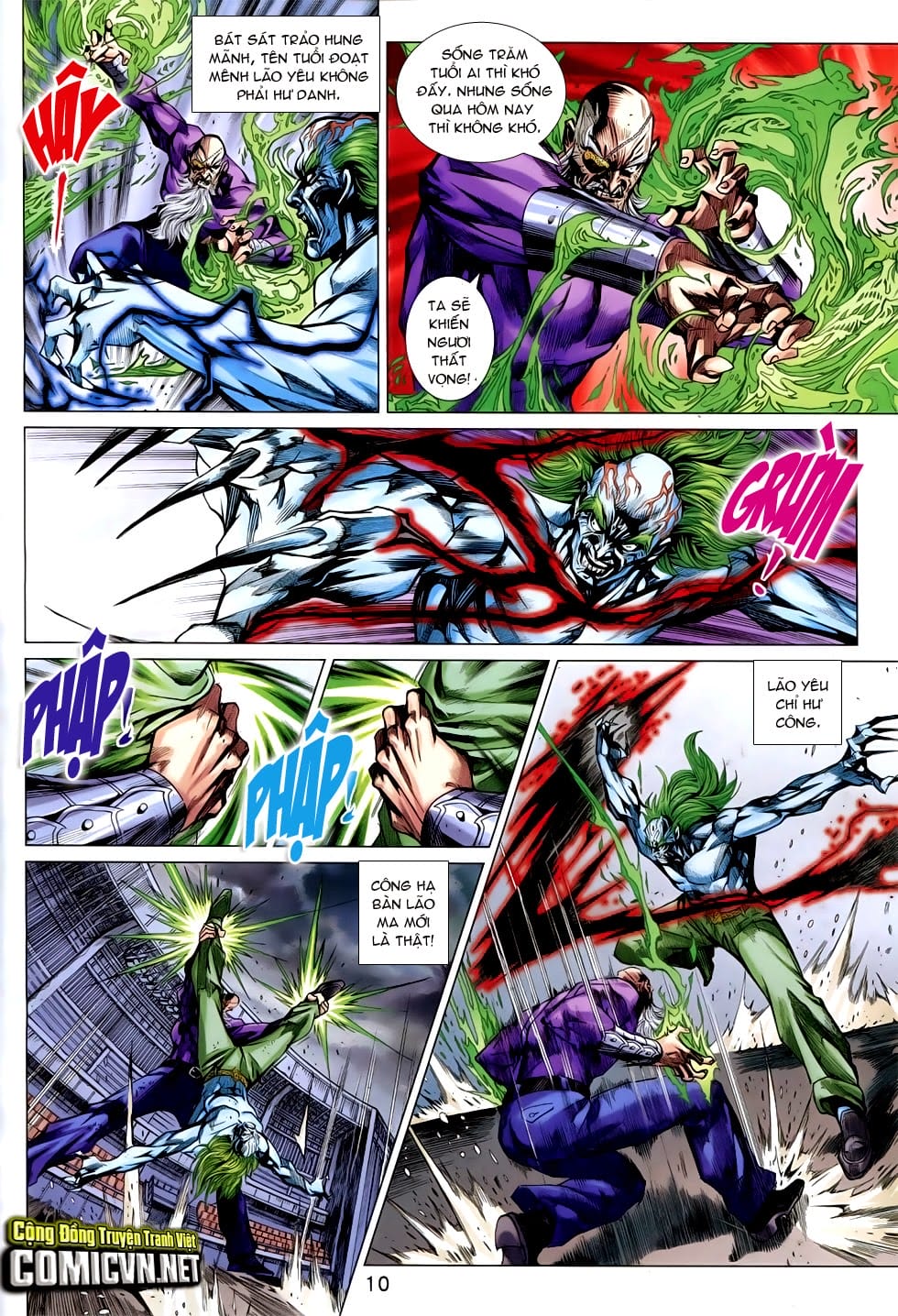 Truyện Tranh Tân Tác Long Hổ Môn trang 4