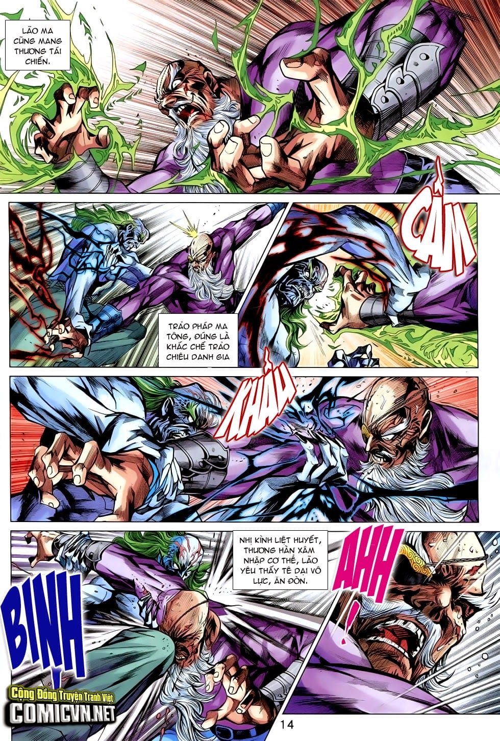 Truyện Tranh Tân Tác Long Hổ Môn trang 4