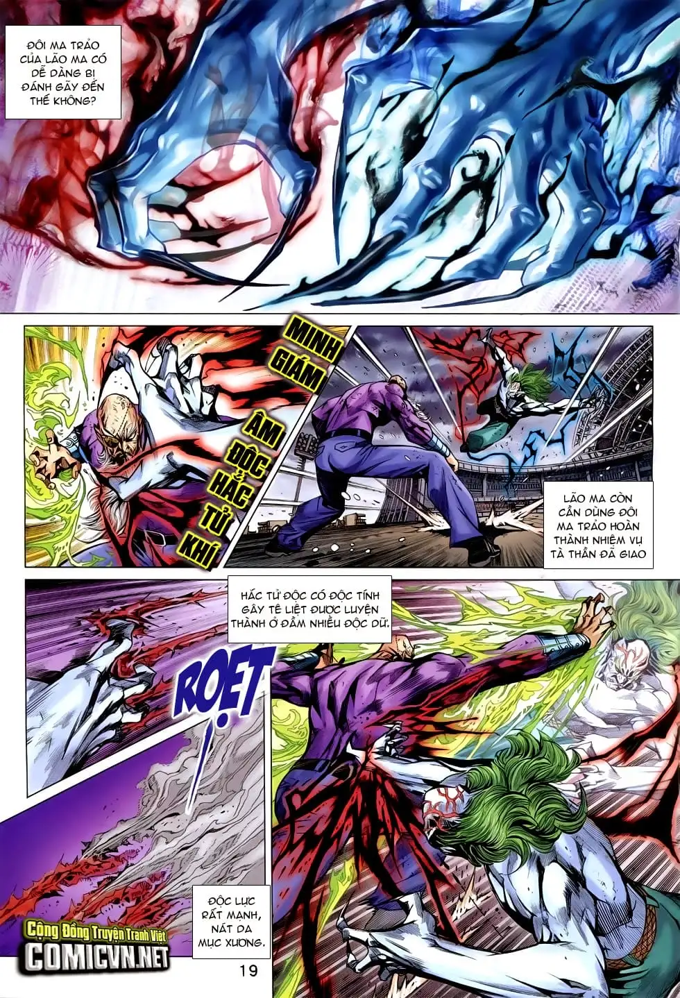 Truyện Tranh Tân Tác Long Hổ Môn trang 4