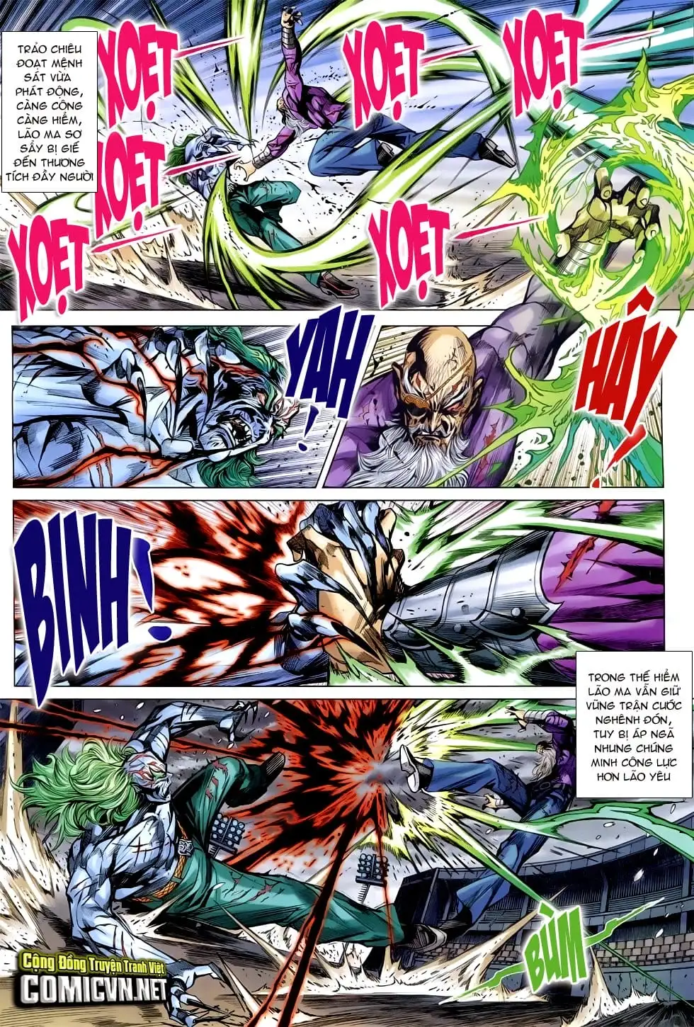 Truyện Tranh Tân Tác Long Hổ Môn trang 4