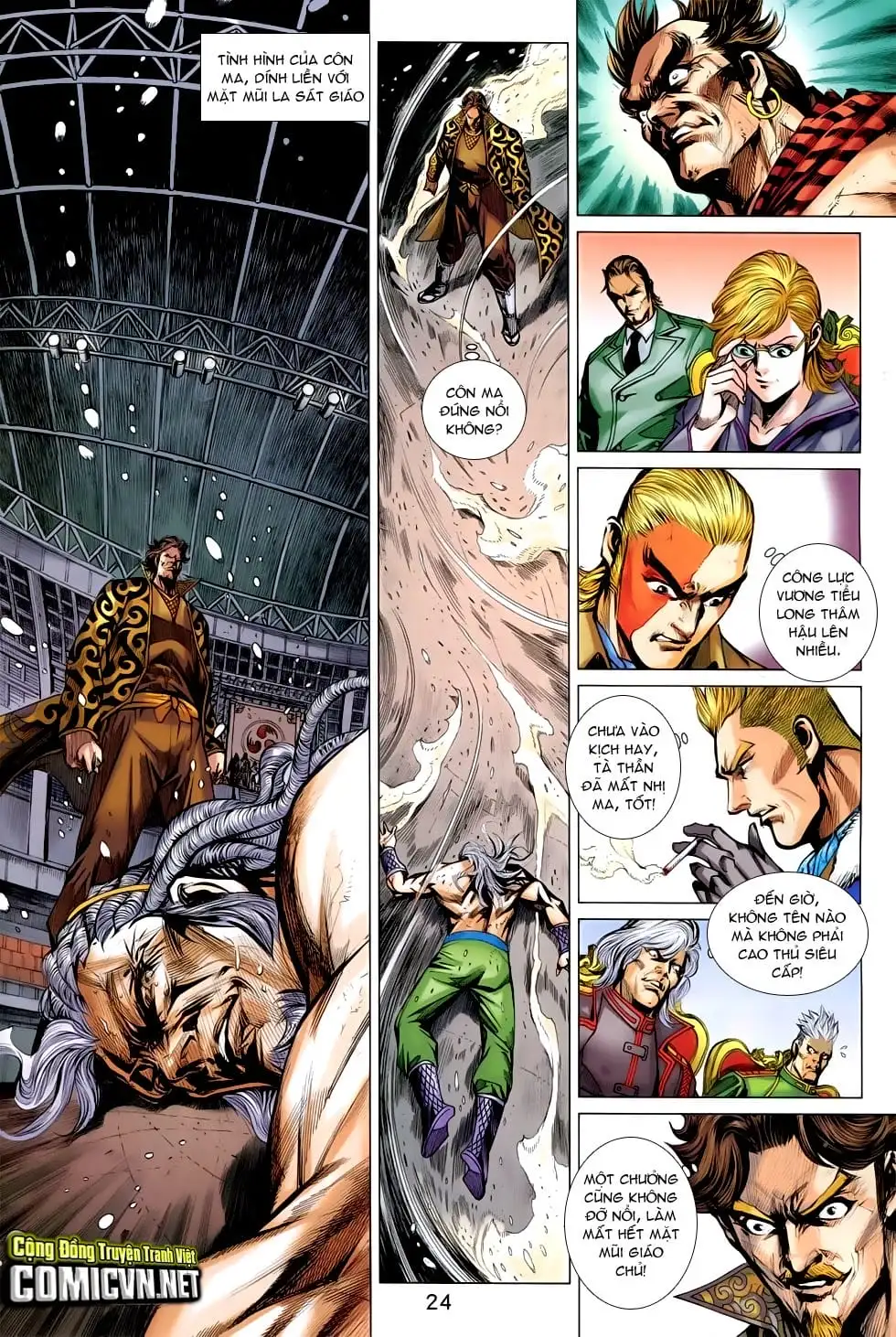 Truyện Tranh Tân Tác Long Hổ Môn trang 4