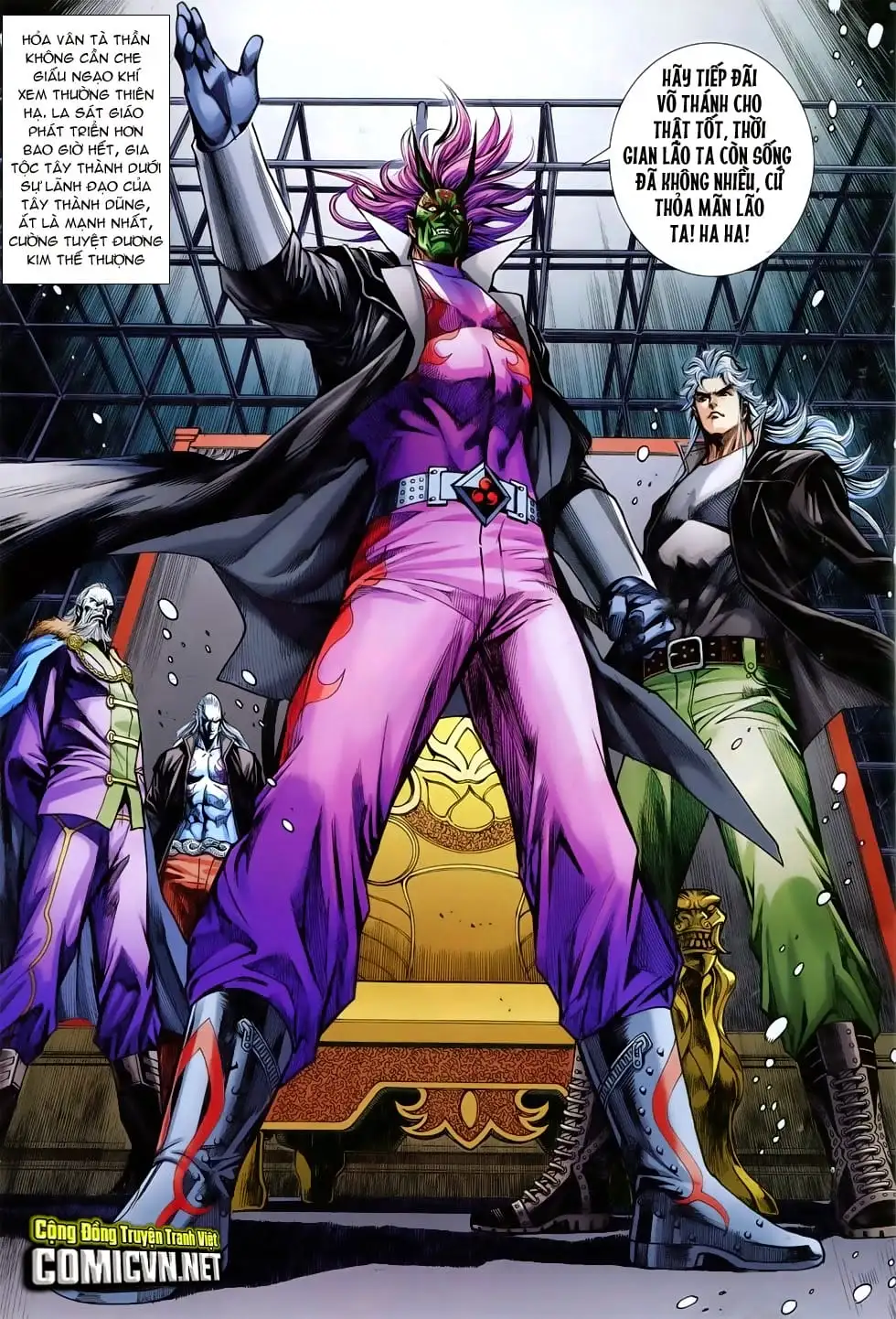 Truyện Tranh Tân Tác Long Hổ Môn trang 4