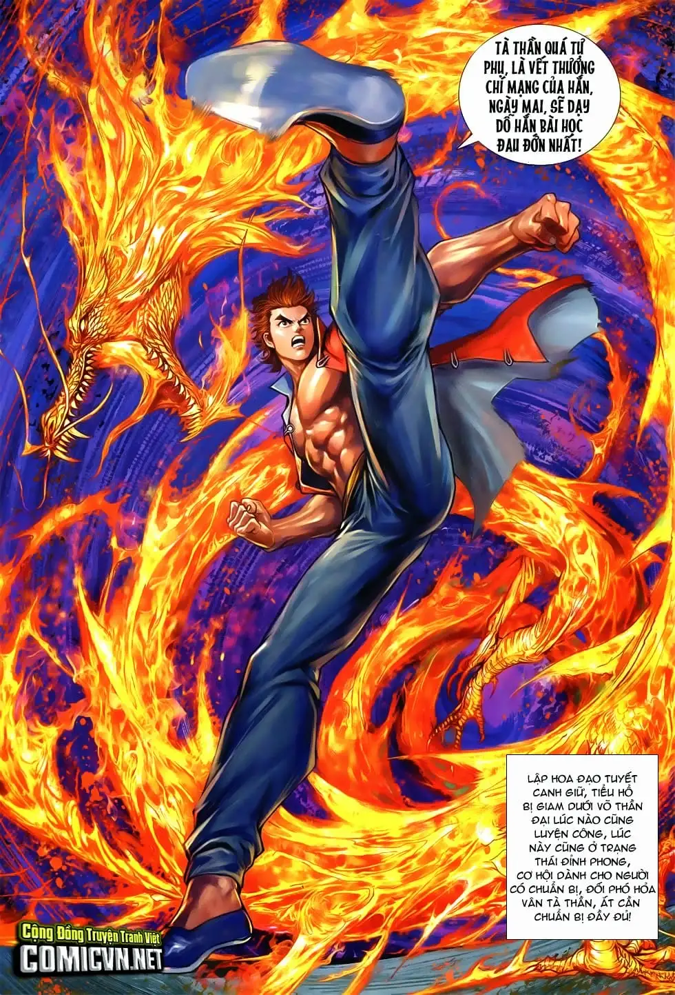 Truyện Tranh Tân Tác Long Hổ Môn trang 4