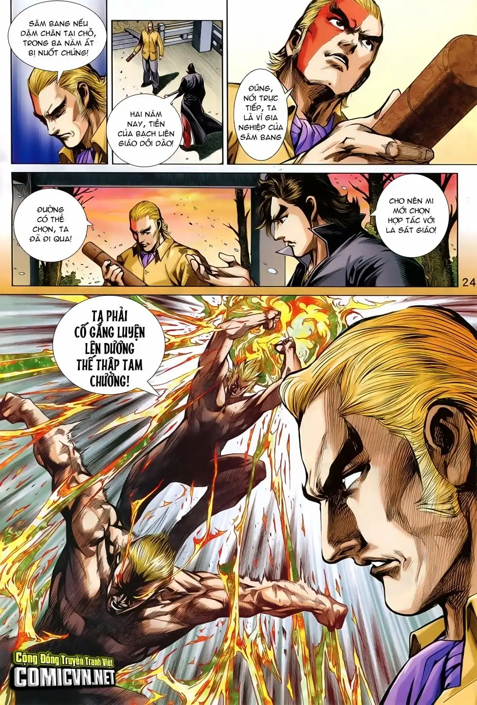 Truyện Tranh Tân Tác Long Hổ Môn trang 4