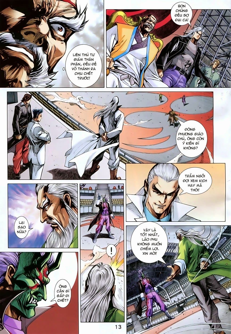 Truyện Tranh Tân Tác Long Hổ Môn trang 4