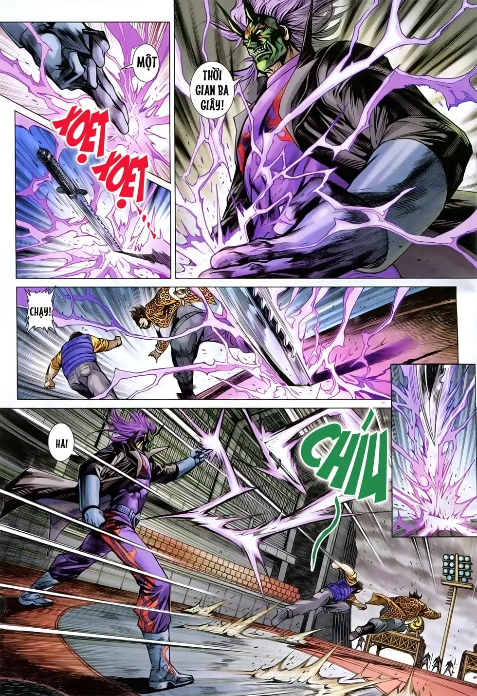 Truyện Tranh Tân Tác Long Hổ Môn trang 4